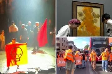 Juhe od rajčica na slikama i prosvjedne blokade autocesta: Klimatski aktivisti ili kriminalci?