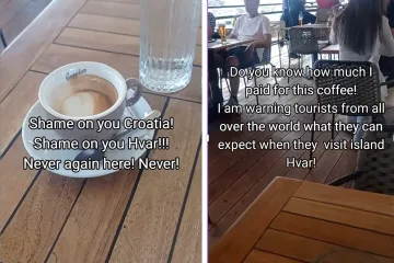 'Sram te bilo, Hrvatska!': Turistkinja poludjela zbog cijene kave na Hvaru