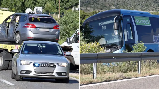 Detalji nesreće kod Šibenika: Vozač taksija koji je udario u autobus pun vojnika bio drogiran