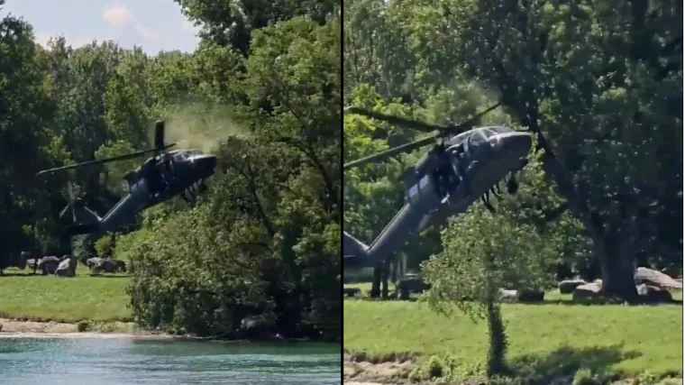 Helikopter Black Hawk zahvatio krošnju stabla, MORH otkrio što se dogodilo