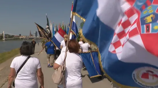 Ratnice i majke u emotivnom susretu u Osijeku: 'Išle smo s malom djecom, mlade majke i evo, imamo konačno Hrvatsku'