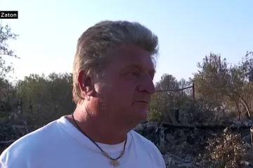 Branitelj iz Zatona dobio kontejner nakon što mu je izgorjela kamena kuća. 'U deset minuta sve je nestalo'