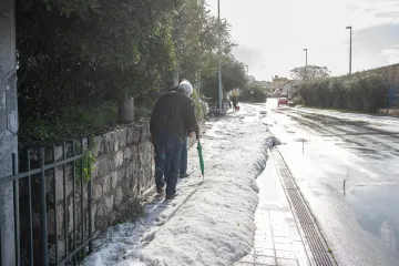 FOTO Tuča zabijelila Dubrovnik: Intervenirala je čak i ralica