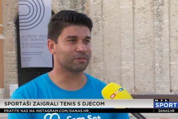 Eduardo Da Silva na teniskom spektaklu u Zadru: 'Jako sam uzbuđen, a i vidjet ću bivše suigrače, sjećam se tih starih vremena'