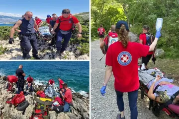 Iza hrvatskih spašavatelja ludo ljeto. Asistirali na porodu, izvlačili ljude iz ponora. Zašto su turisti ozloglašeni?