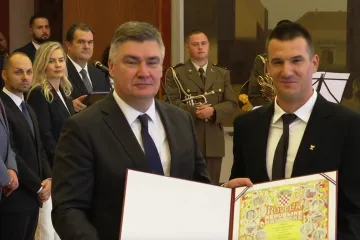 Zoran Milanović odlikovao posebne hrvatske sportaše: Priznanje dobili Dina Levaćić, braća Sinković, srebrni paraolimpijac iz Tokija...