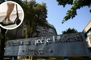 Autom naletio na dijete koje je prelazilo pješački na e-romobilu bez kacige: Bore mu se za život u Klaićevoj
