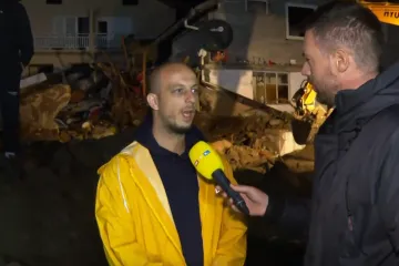Složni pomagači zajedno rade na sanaciji štete u Zlatama: 'Hvala svima koji su došli'