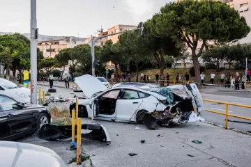 U stravičnoj nesreći u Splitu poginula biciklistica: Vozač Tesle uhićen i priveden