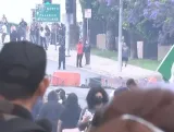 Garda na ulicama Amerike, pale se aute, koriste gumeni meci